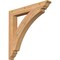 Ekena Millwork Thorton Traditional Smooth Bracket, Western Red Cedar, 3 1/2"W x 28"D x 28"H BKT04X28X28THR01SWR - alternate 1